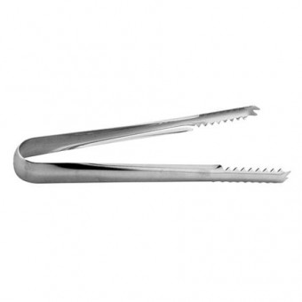 Ice Tongs Stainless Steel 18cm