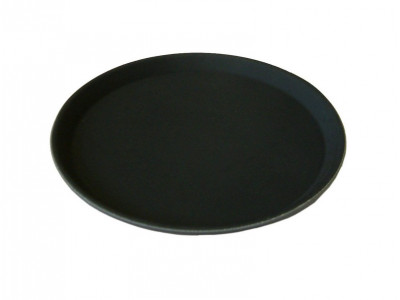16" Black non slip tray