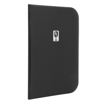 Securit Essential Menu A4 Black 6 Inserts 12 Pages 2