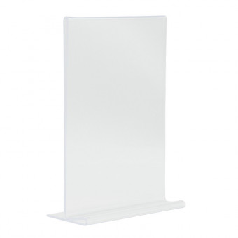 Securit Standing Acrylic A5 Menu Holder 2