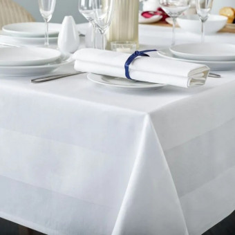 Table Linen Satin Band - 100% Cotton - 178 x 274cm